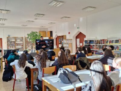 Forum des métiers 2024 au collège Marie Rivier