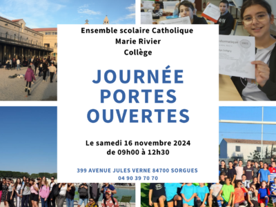 Journée portes ouvertes – Collège