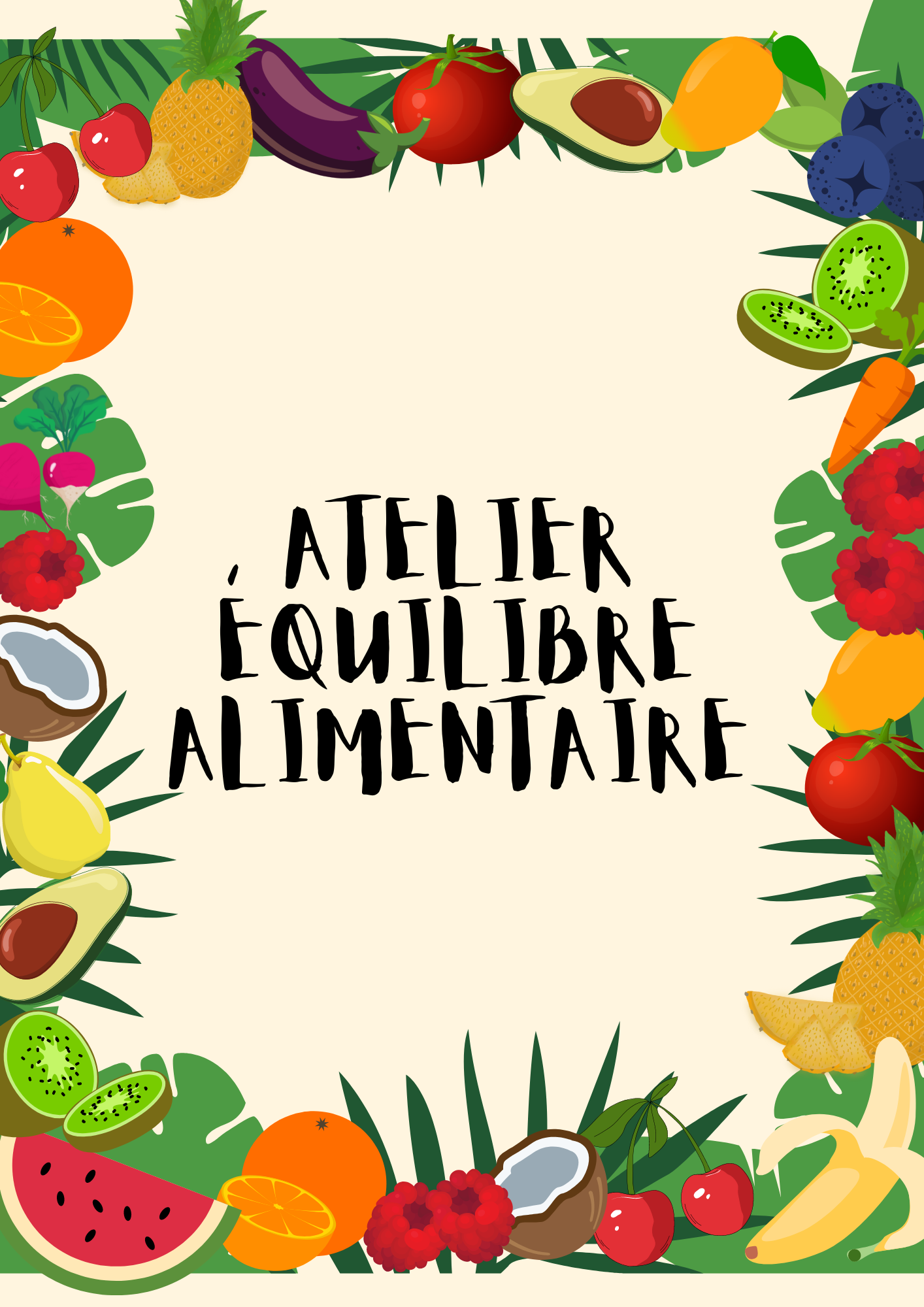 You are currently viewing Atelier équilibre alimentaire